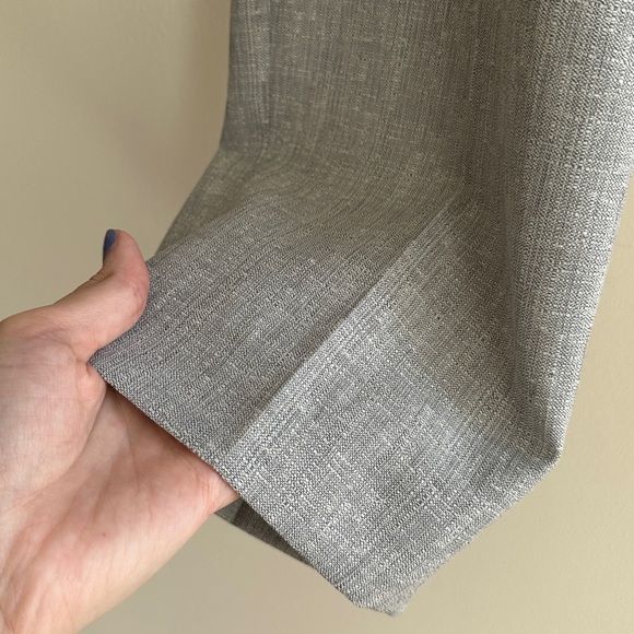 Reiss Women’s Grey Wool Blend Tapered Trousers, Gray Cropped Pants, Size 8 - Picture 5 of 16